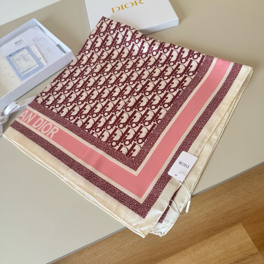 Dior Scarf - Multi Monogram