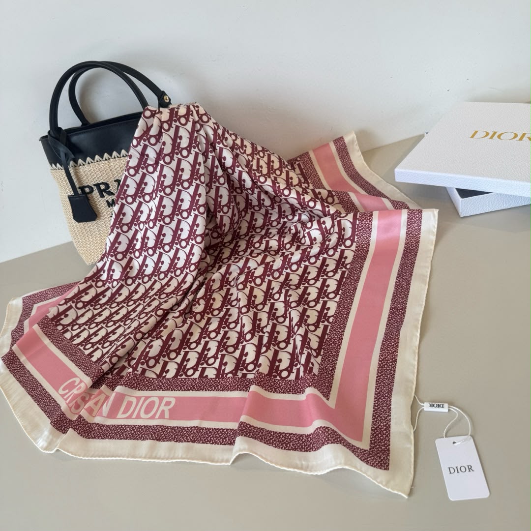 Dior Scarf - Multi Monogram