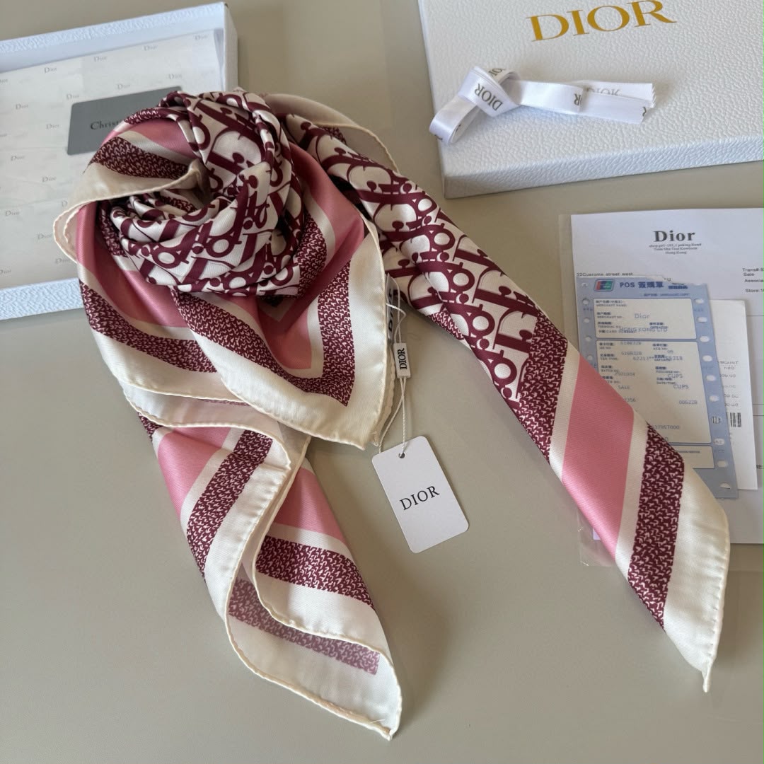 Dior Scarf - Multi Monogram