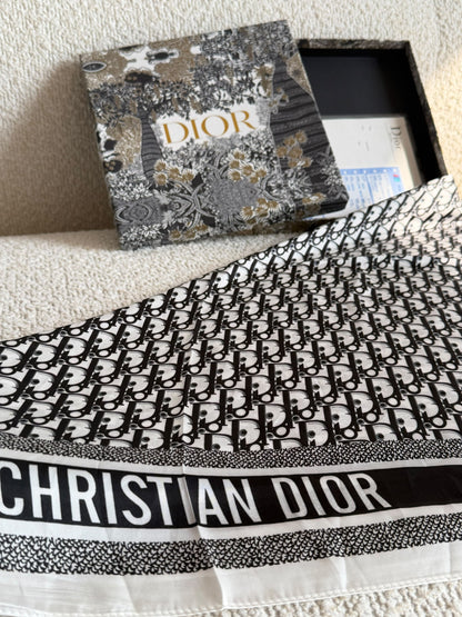Dior Scarf - Multi Monogram
