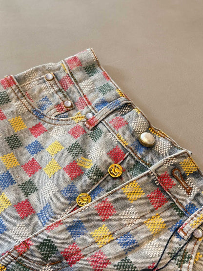 Louis Vuitton High-Waist Shorts - Multi