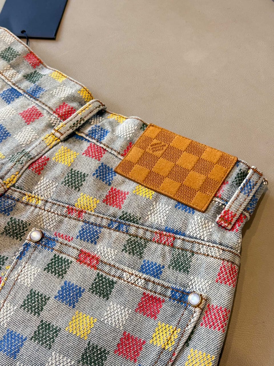 Louis Vuitton High-Waist Shorts - Multi