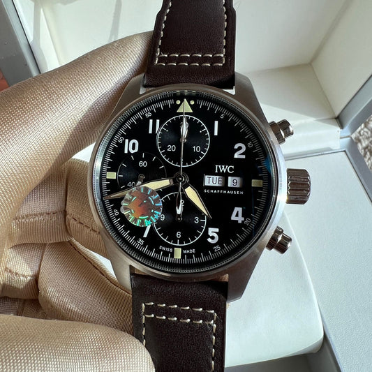 IWC Big Pilot Chronograph Watch - 