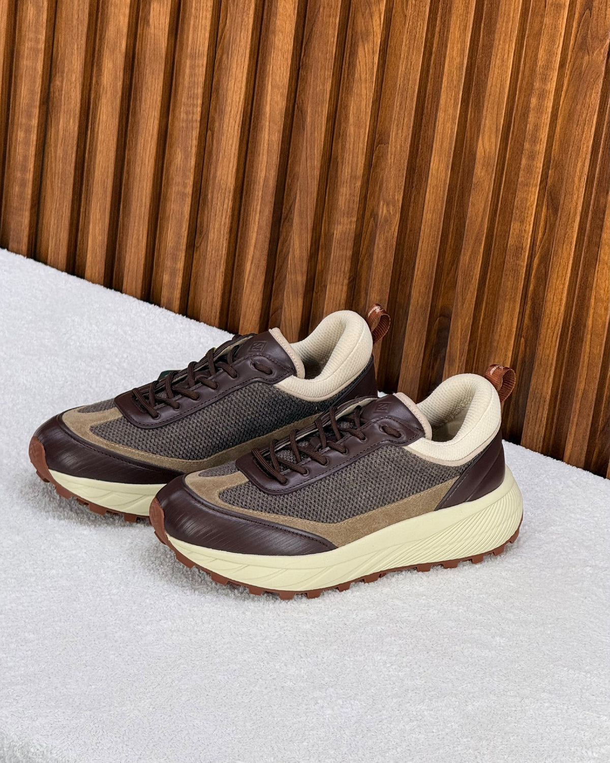 Loro Piana x New Balance Sneakers - Brown & Dark Grey