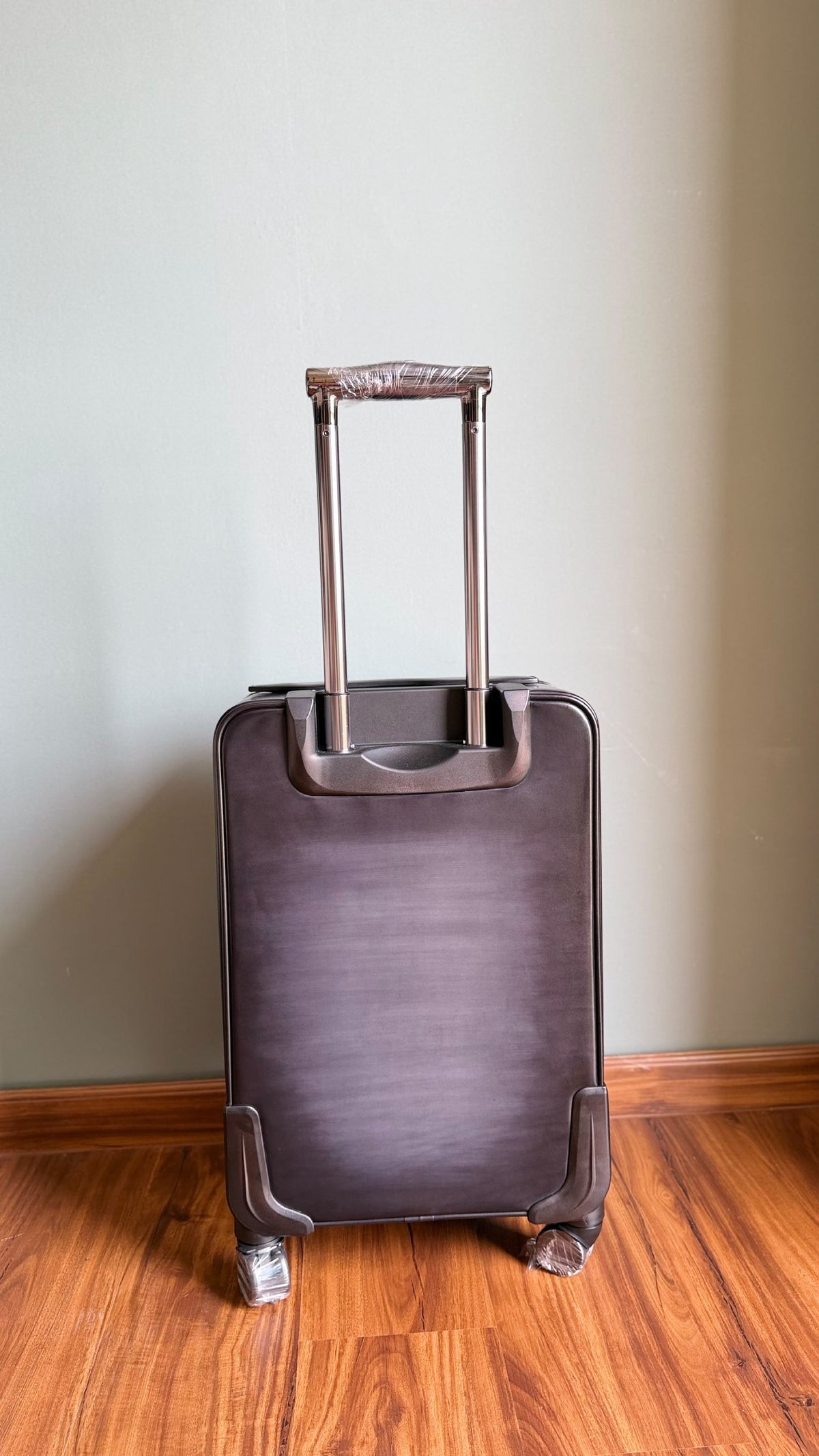 Berluti Scritto Rolling Suitcase - Brown
