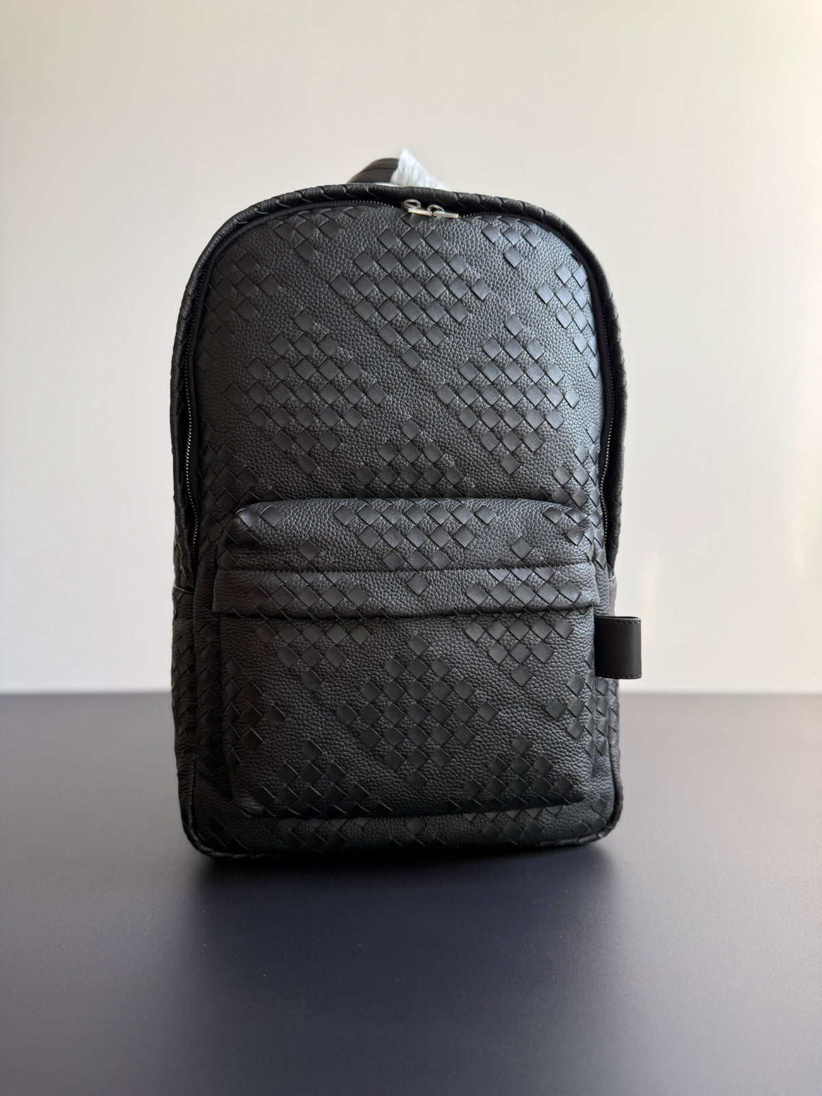 Bottega Veneta Backpack Compact Weave - Black