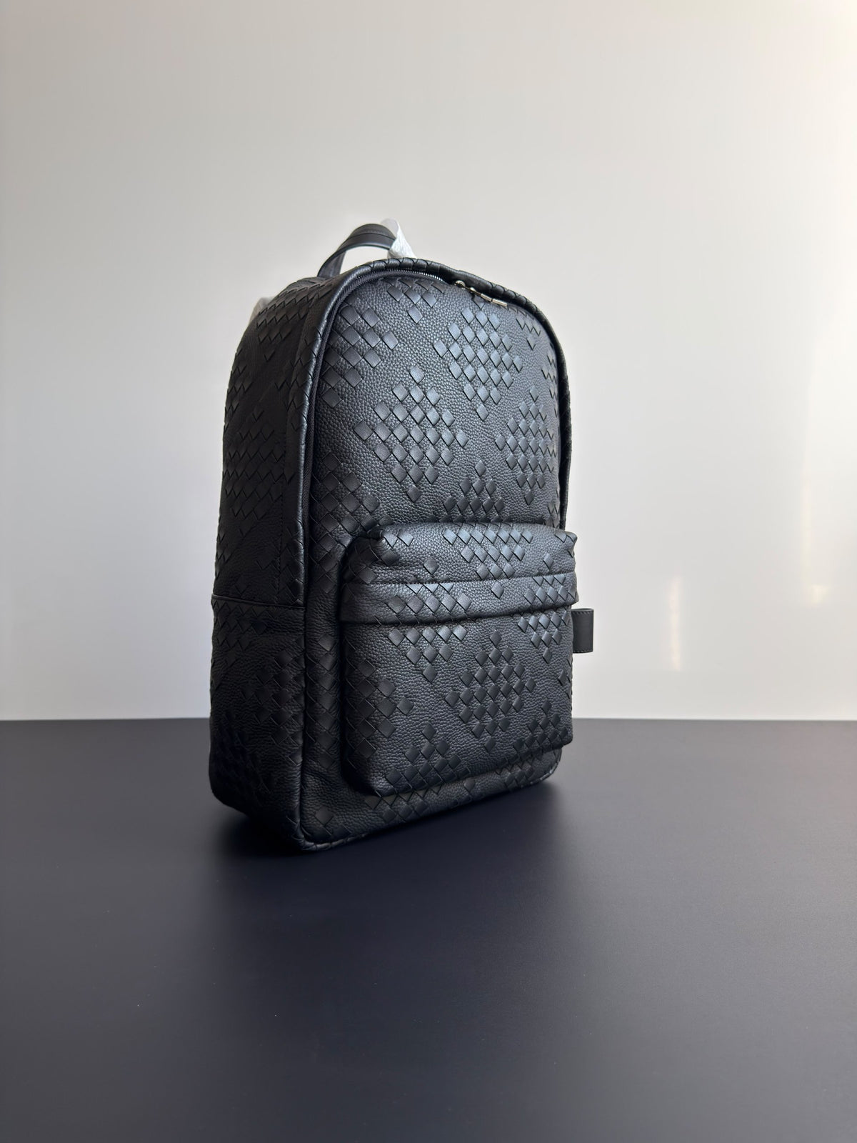 Bottega Veneta Backpack Compact Weave - Black