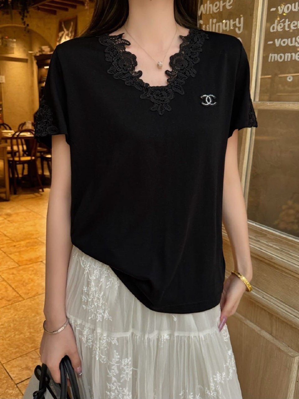 Chanel T-Shirt - Black