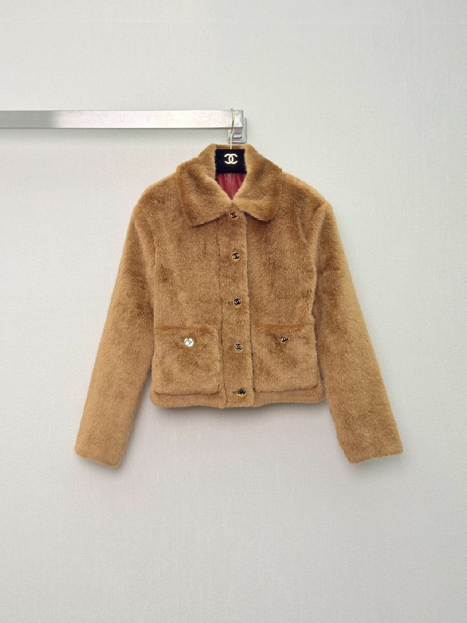 Chanel Cropped Pocket Jacket - Brown