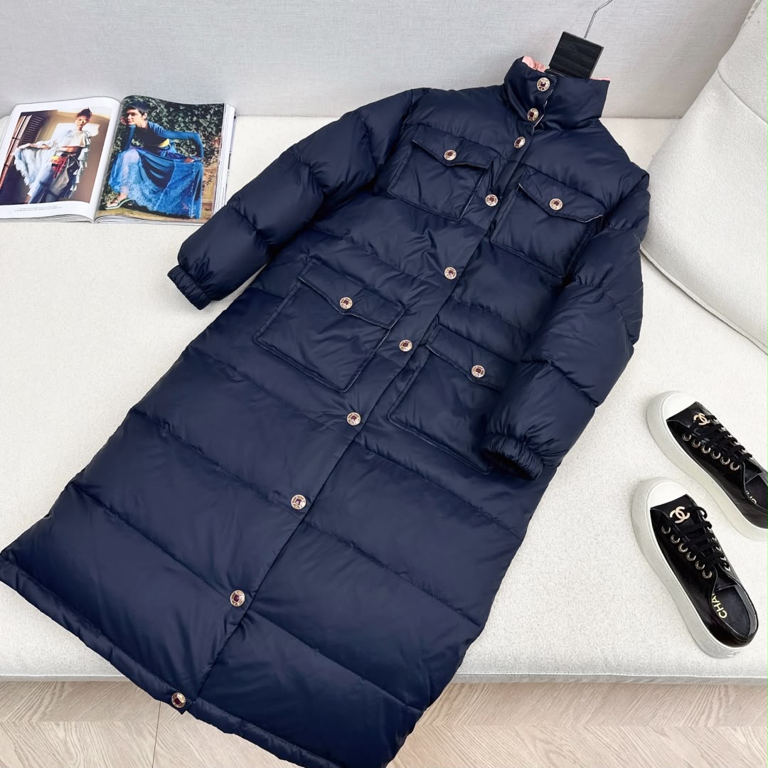 Chanel Coat - Navy