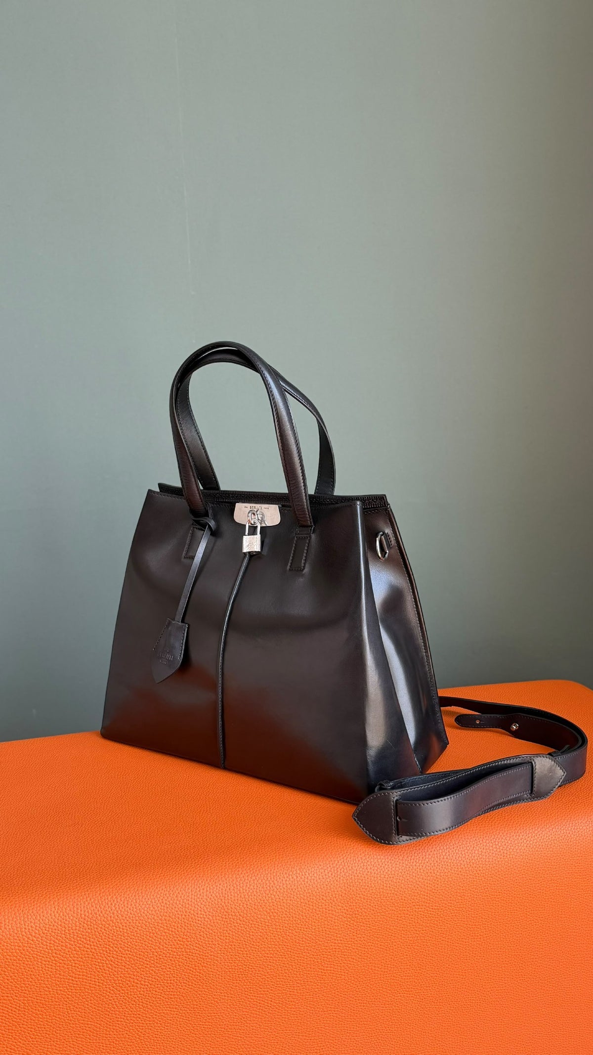 Berluti Tote Bag - Burgundy, Brown, Black, Beige