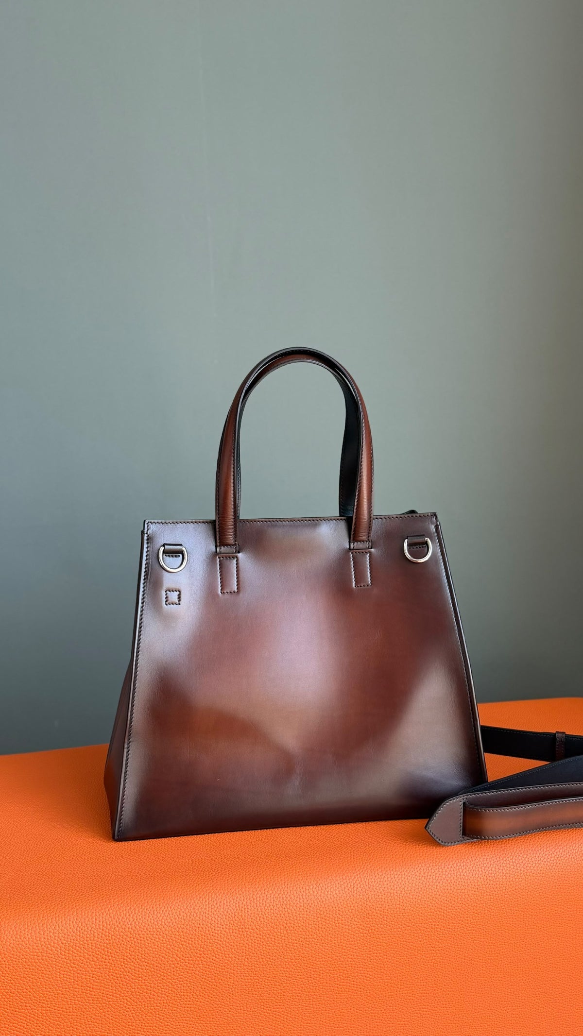 Berluti Tote Bag - Burgundy, Brown, Black, Beige