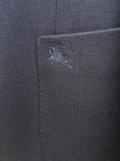 Burberry Notched-Lapel Jacket - Navy, White, Black