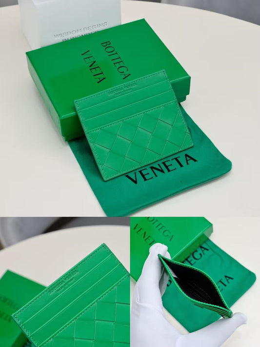 Bottega Veneta Card Holder - Green