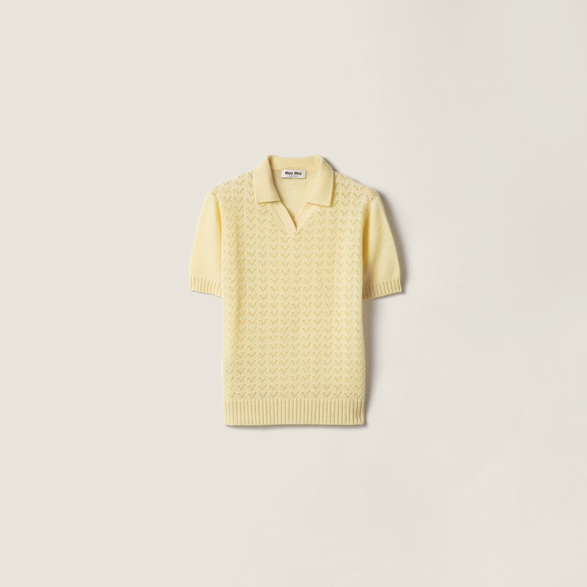 Miu Miu Polo Shirt - Yellow