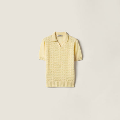 Miu Miu Polo Shirt - Yellow