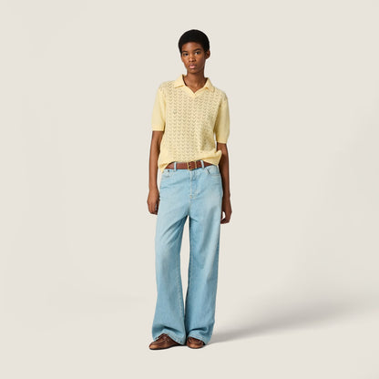 Miu Miu Polo Shirt - Yellow