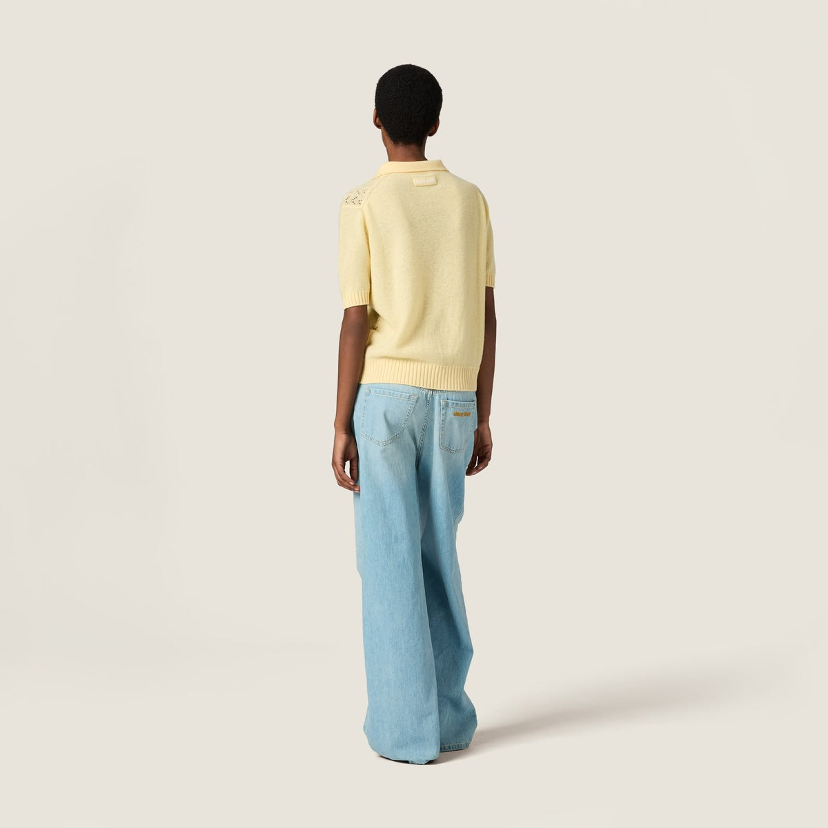 Miu Miu Polo Shirt - Yellow