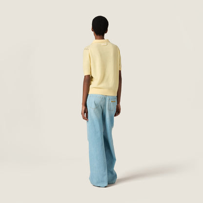 Miu Miu Polo Shirt - Yellow
