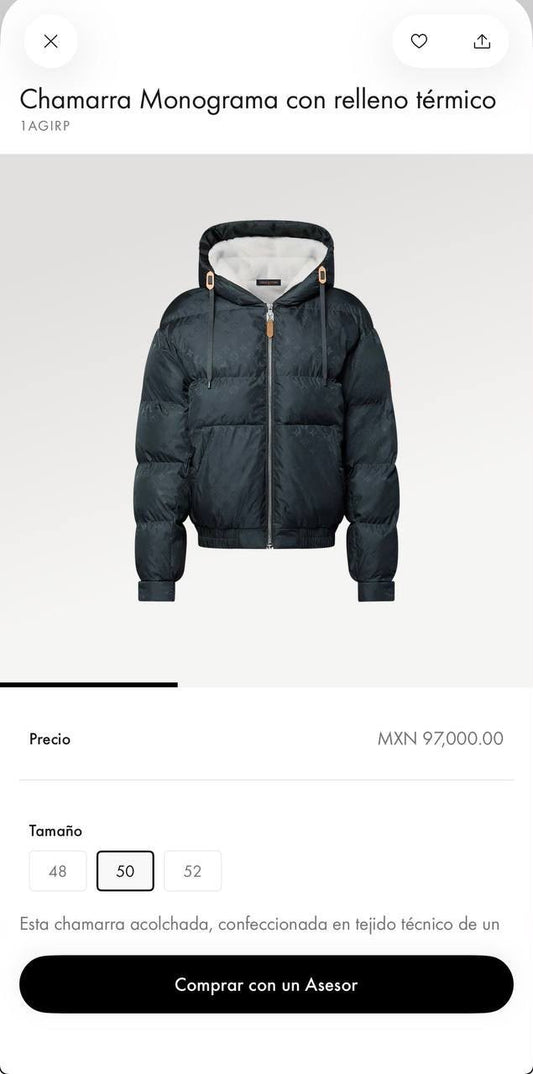 Louis Vuitton Hooded Jacket - Green Monogram