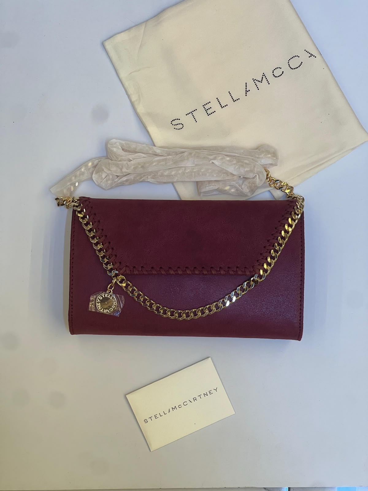 Stella McCartney Shoulder Bag - Burgundy