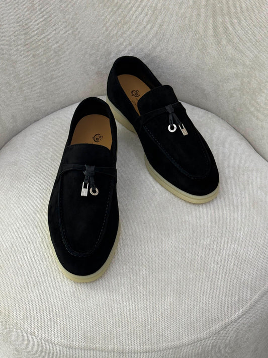 Loro Piana Loafers - Black