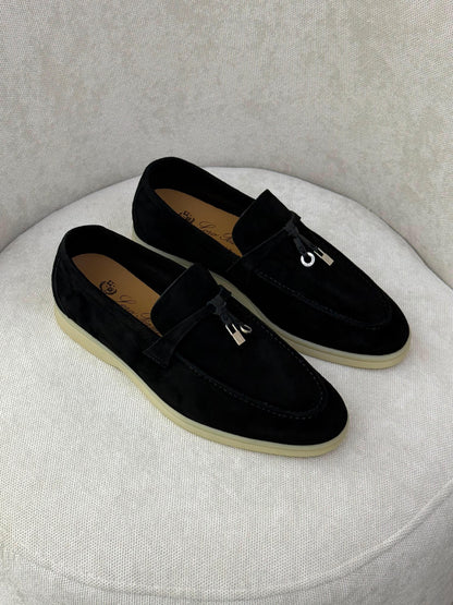 Loro Piana Loafers - Black