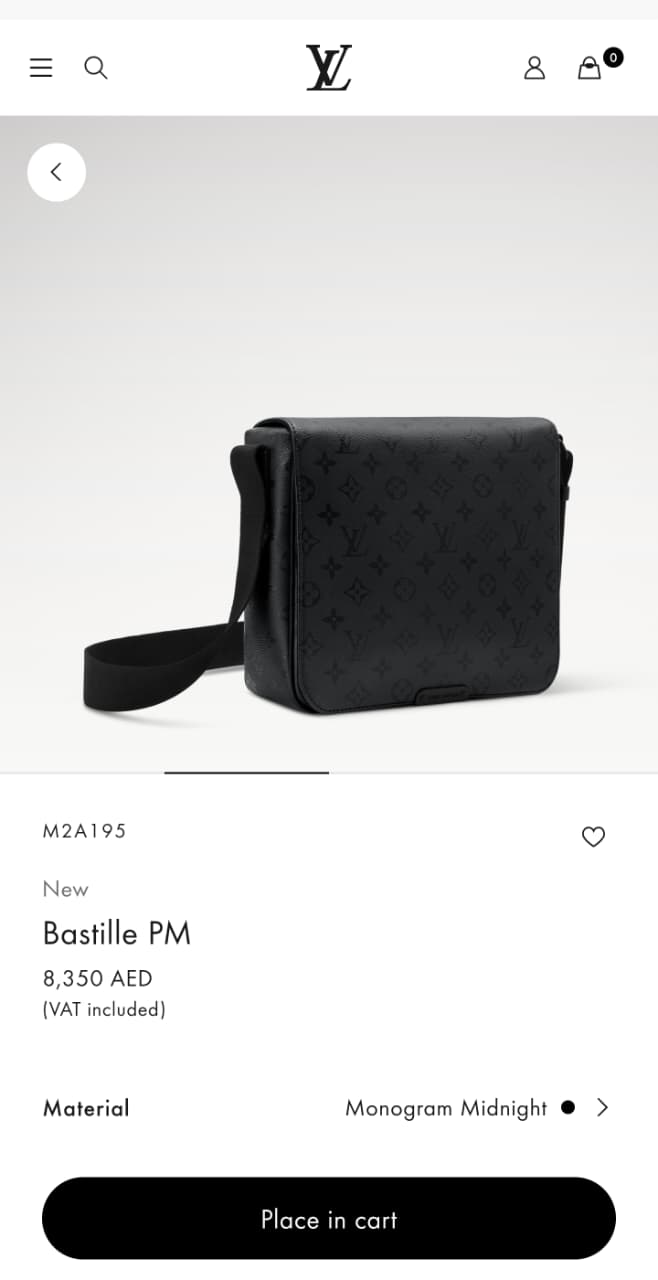 Louis Vuitton Crossbody Bag - Black