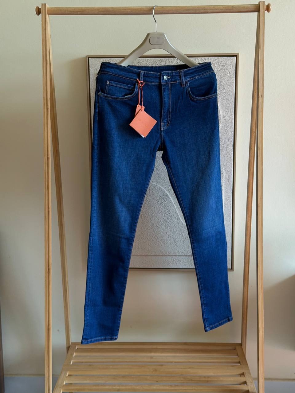 Loro Piana Tapered Jeans Pants - Navy