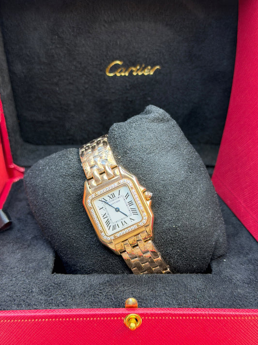 Cartier Watch Diamond Bezel - 