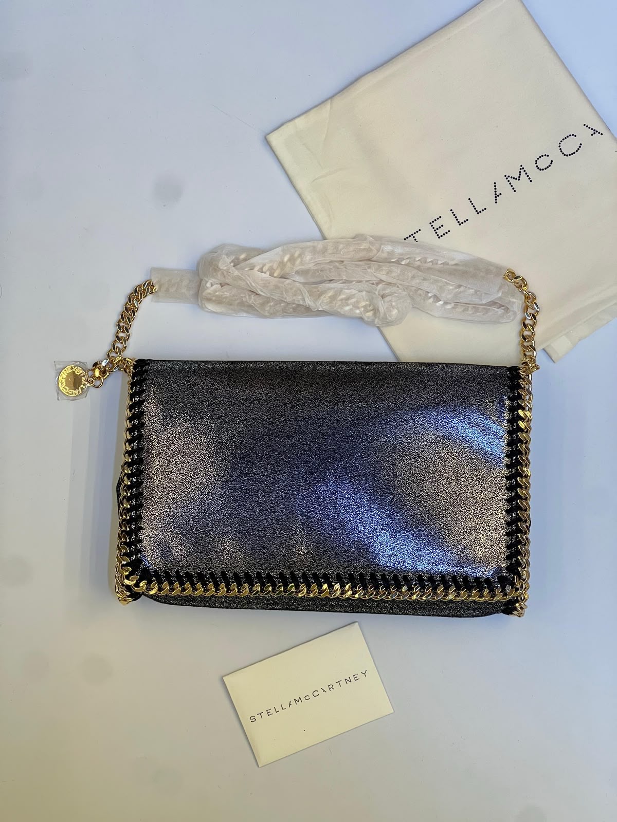 Stella McCartney Shoulder Bag - Metallic Silver