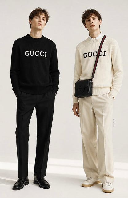 Gucci Sweater - White, Black