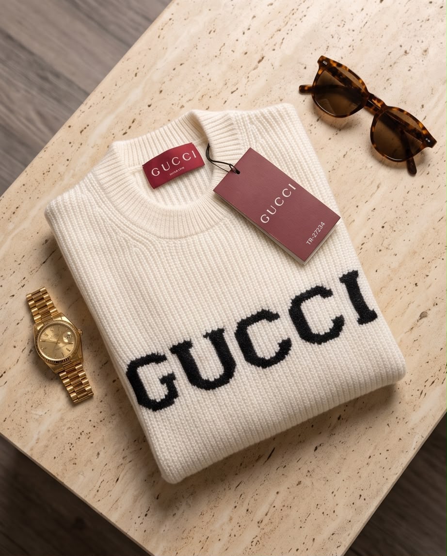 Gucci Sweater - White, Black