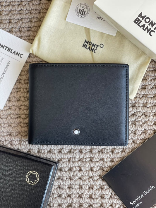 Montblanc Minimal-Front Wallet - Black