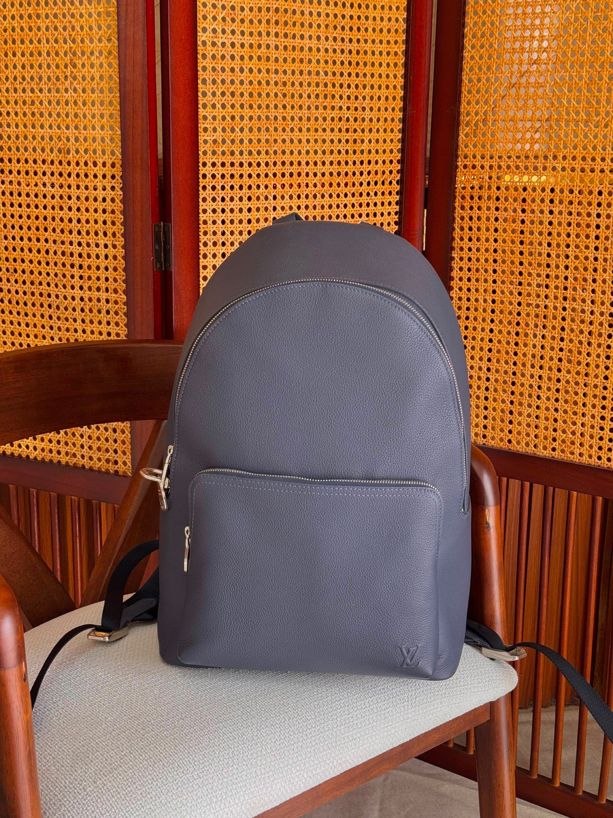 Louis Vuitton Pebbled Backpack - Dark Grey
