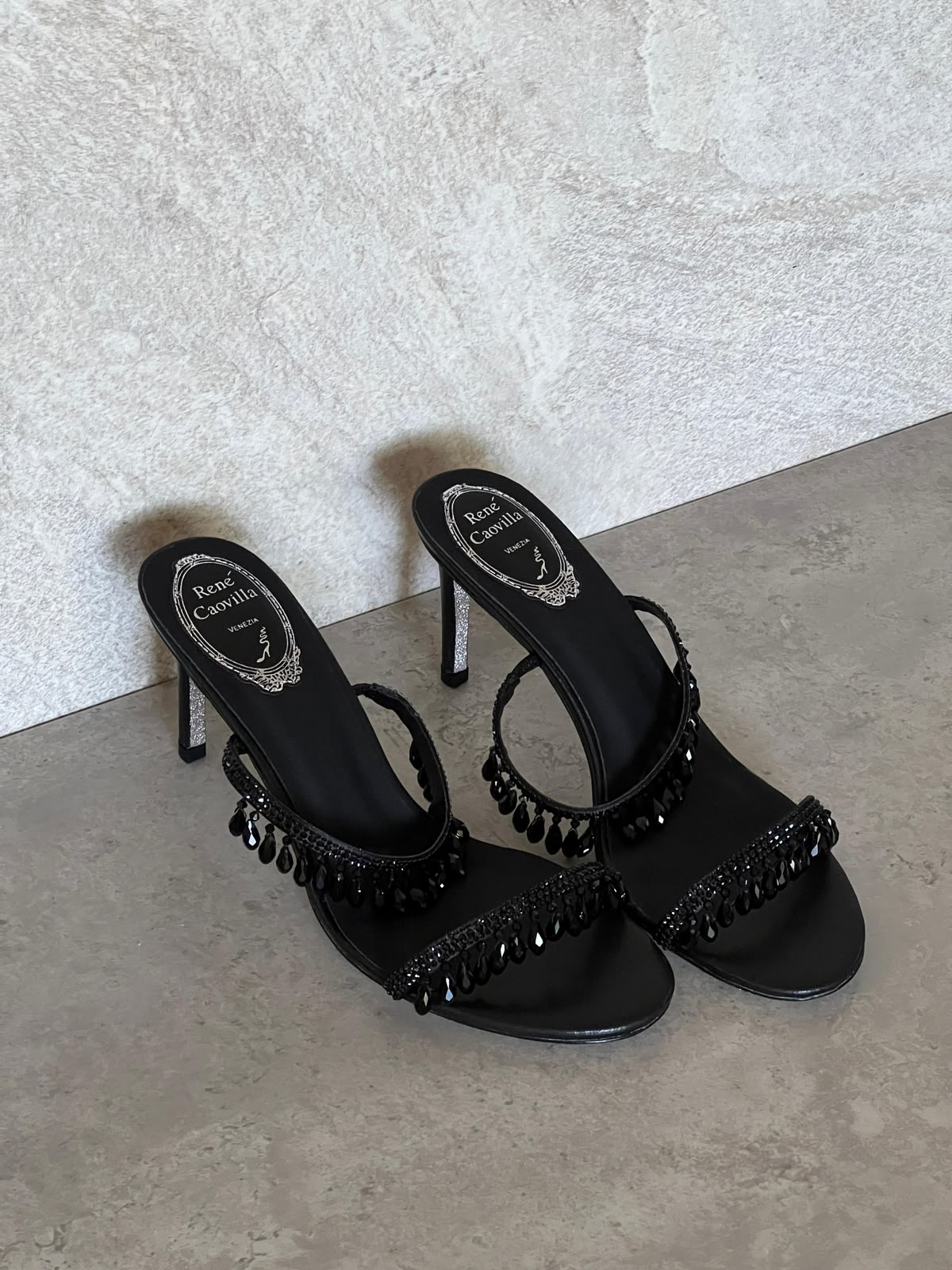 René Caovilla Heels - Black