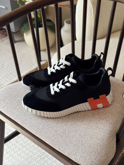 Hermès Sculpted-Sole Sneakers - Black