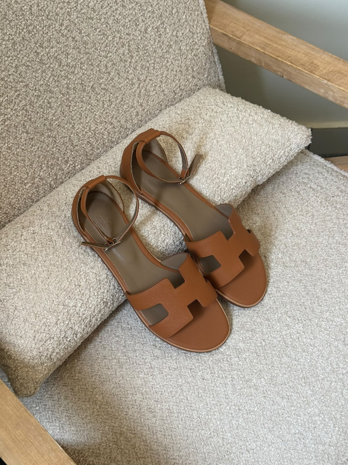 Hermes Slippers - Brown