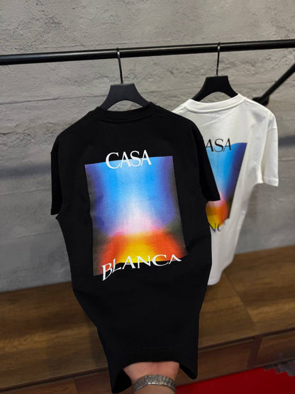Casablanca T-Shirt - White, Black