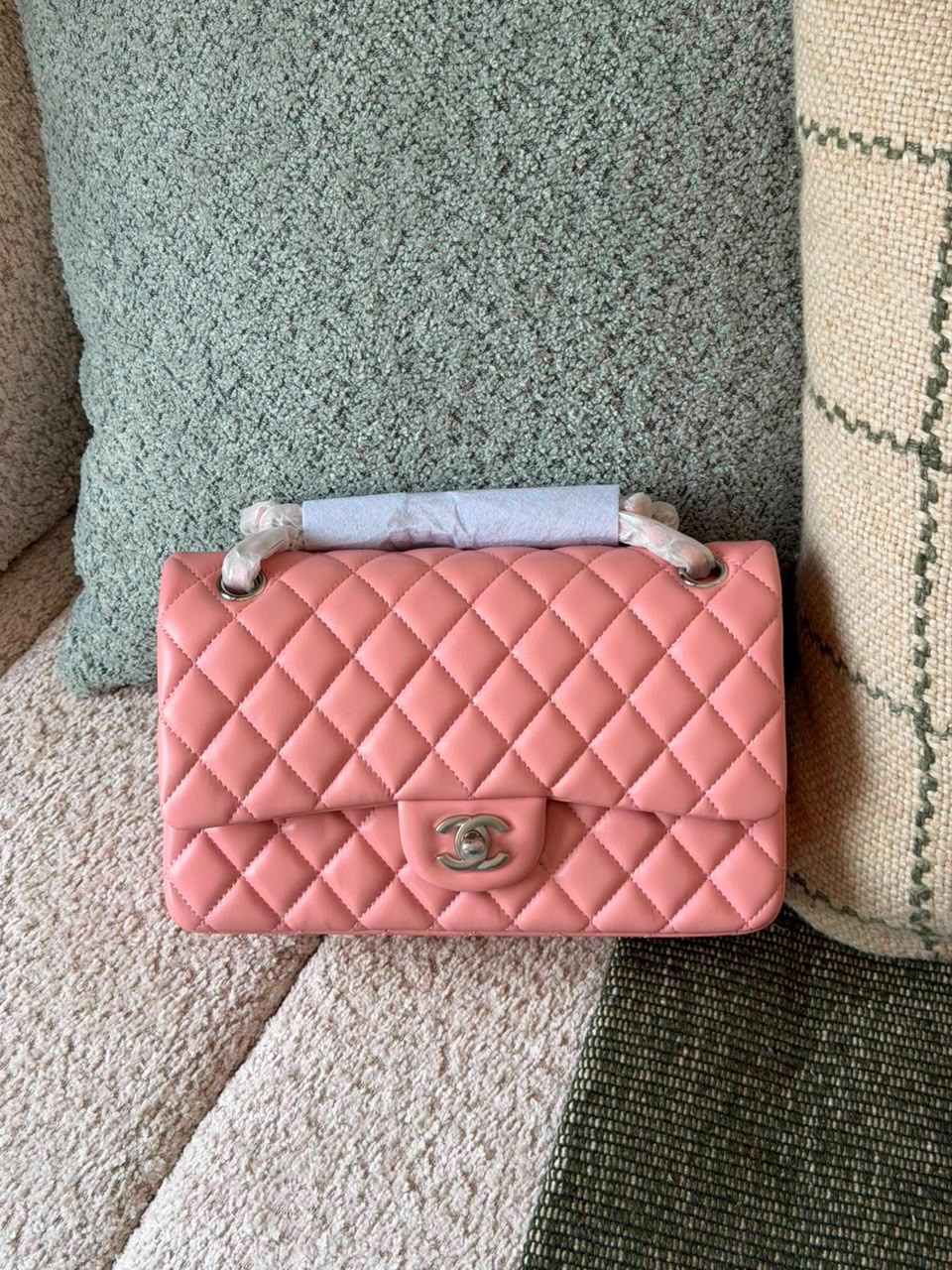 Chanel Shoulder Bag - Grey, Beige, Brown, Navy, Pink, Black