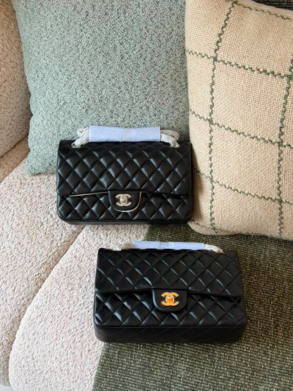 Chanel Shoulder Bag - Grey, Beige, Brown, Navy, Pink, Black