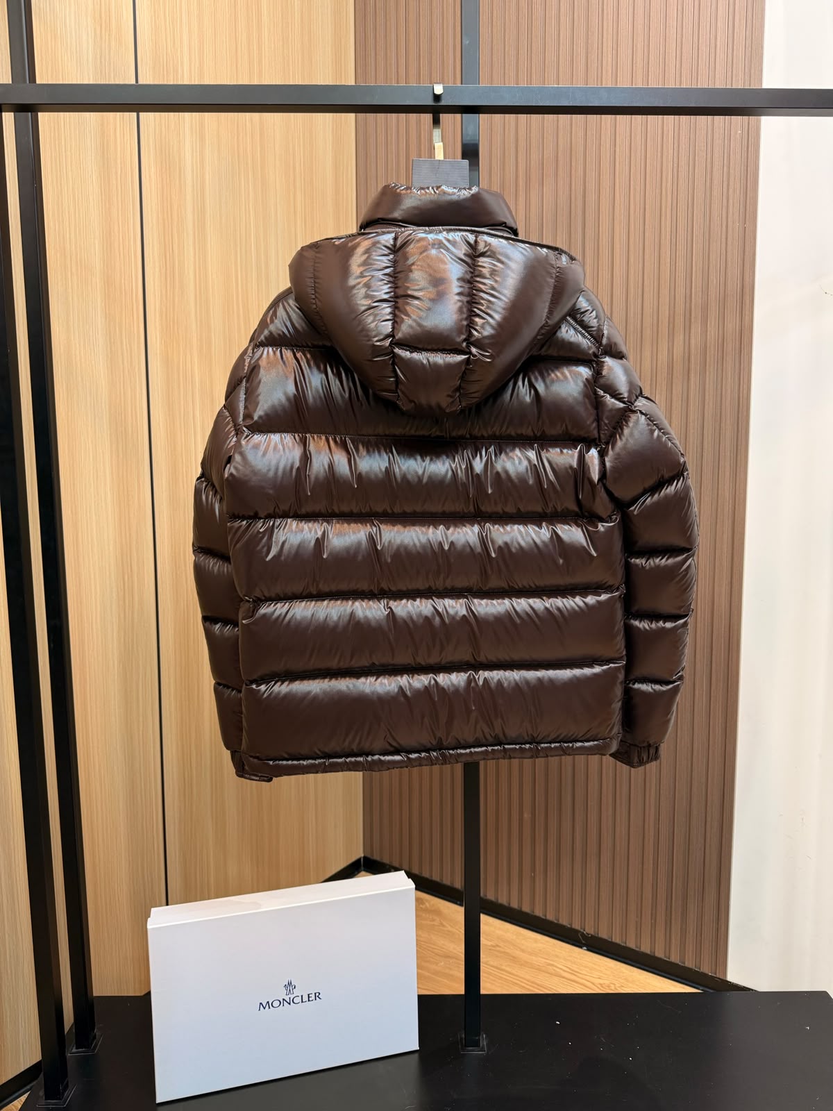 Moncler Maya Puffer Jacket - Brown