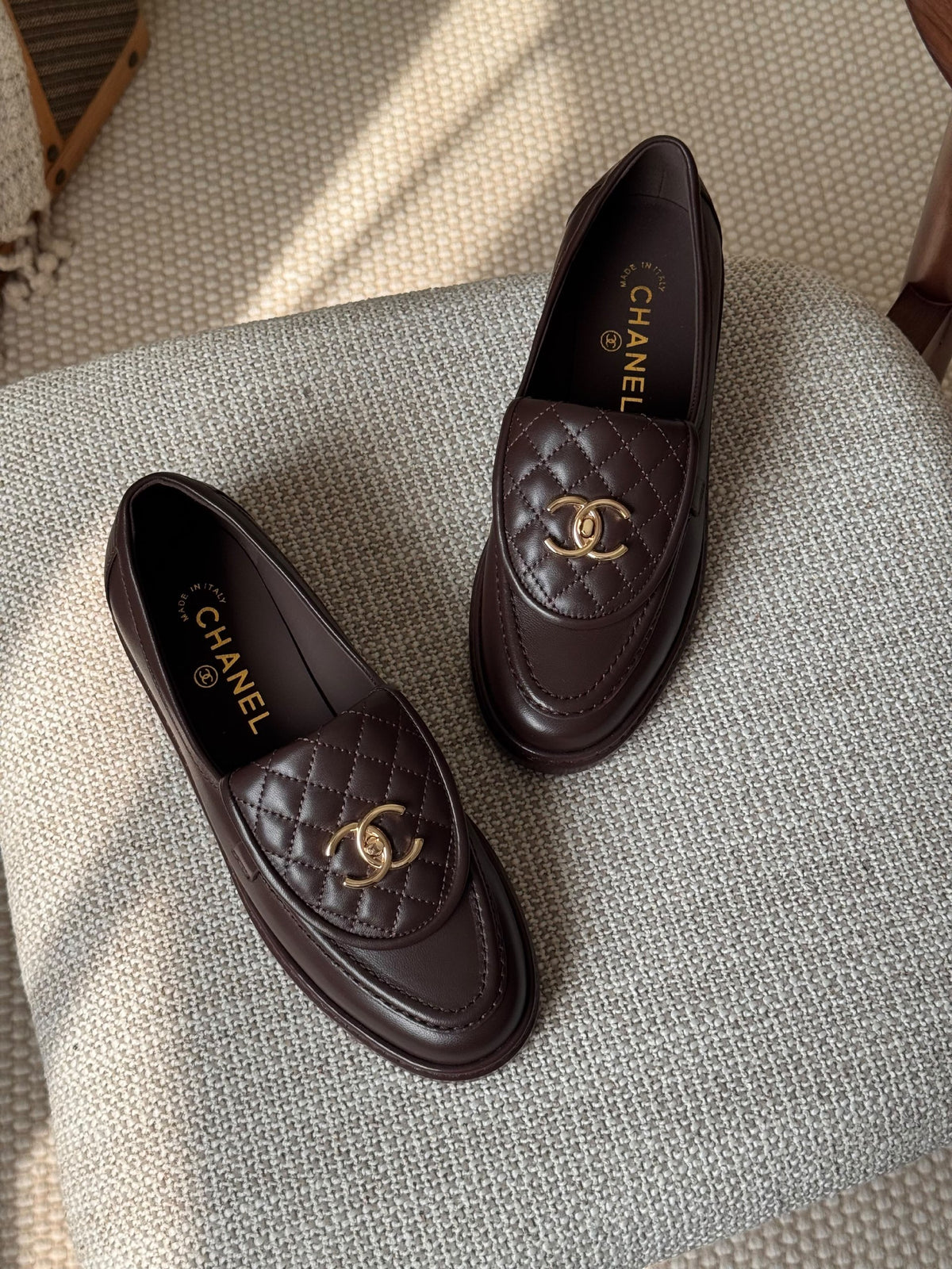 Chanel Loafers - Brown