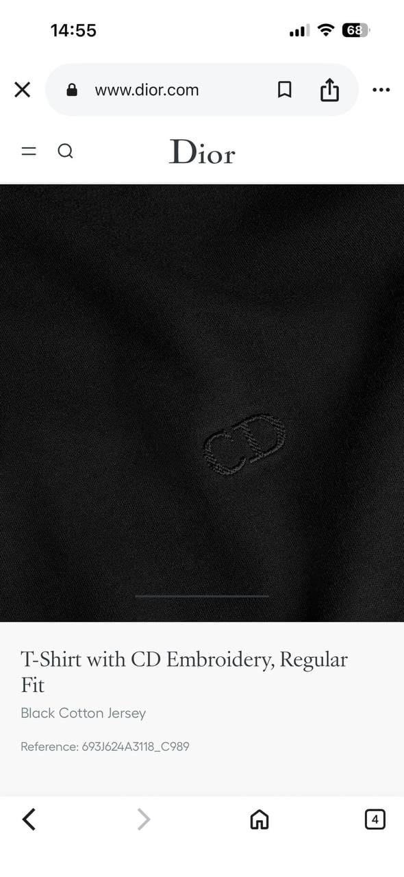 Dior T-Shirt - Black