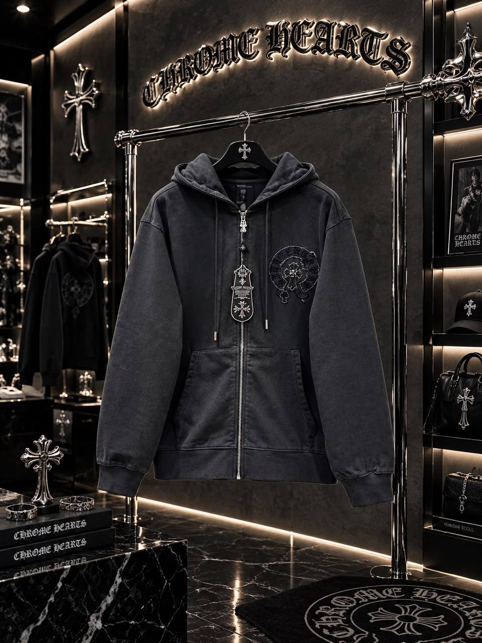Chrome Hearts Hoodie - 
