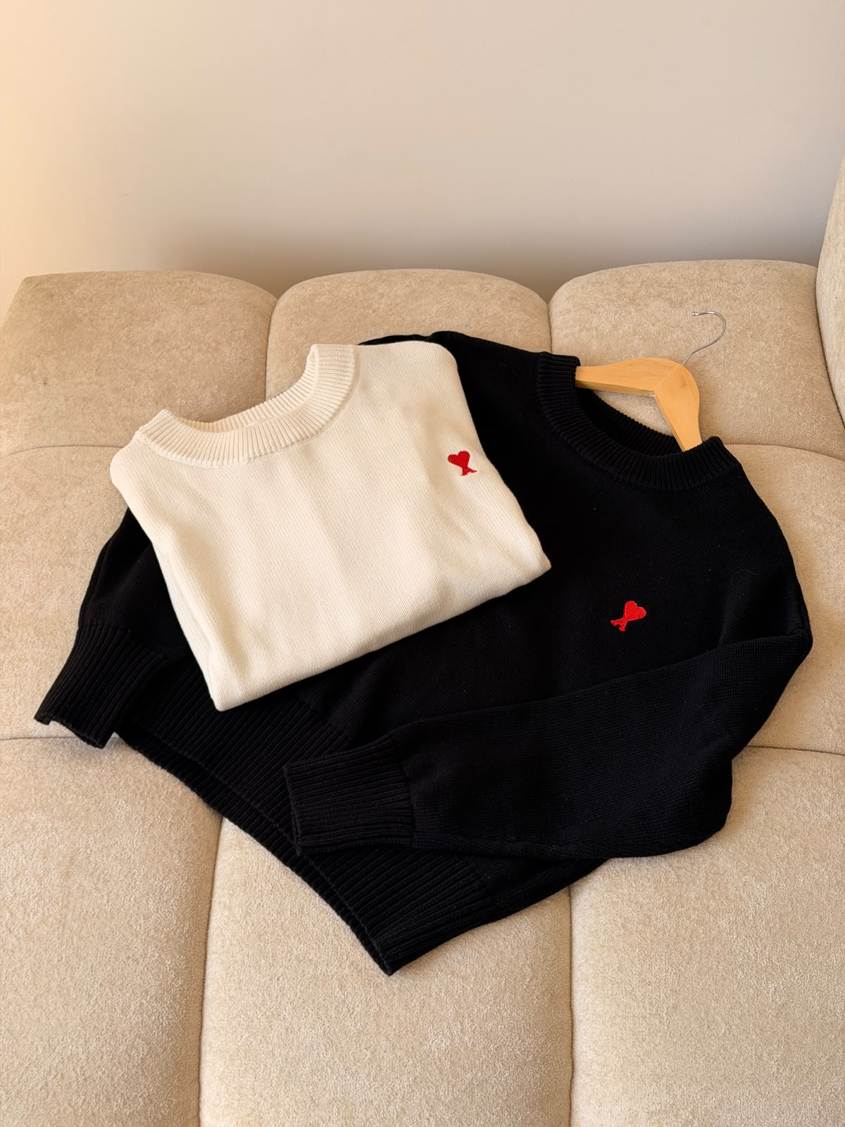 Chanel Sweater - White, Black, Beige