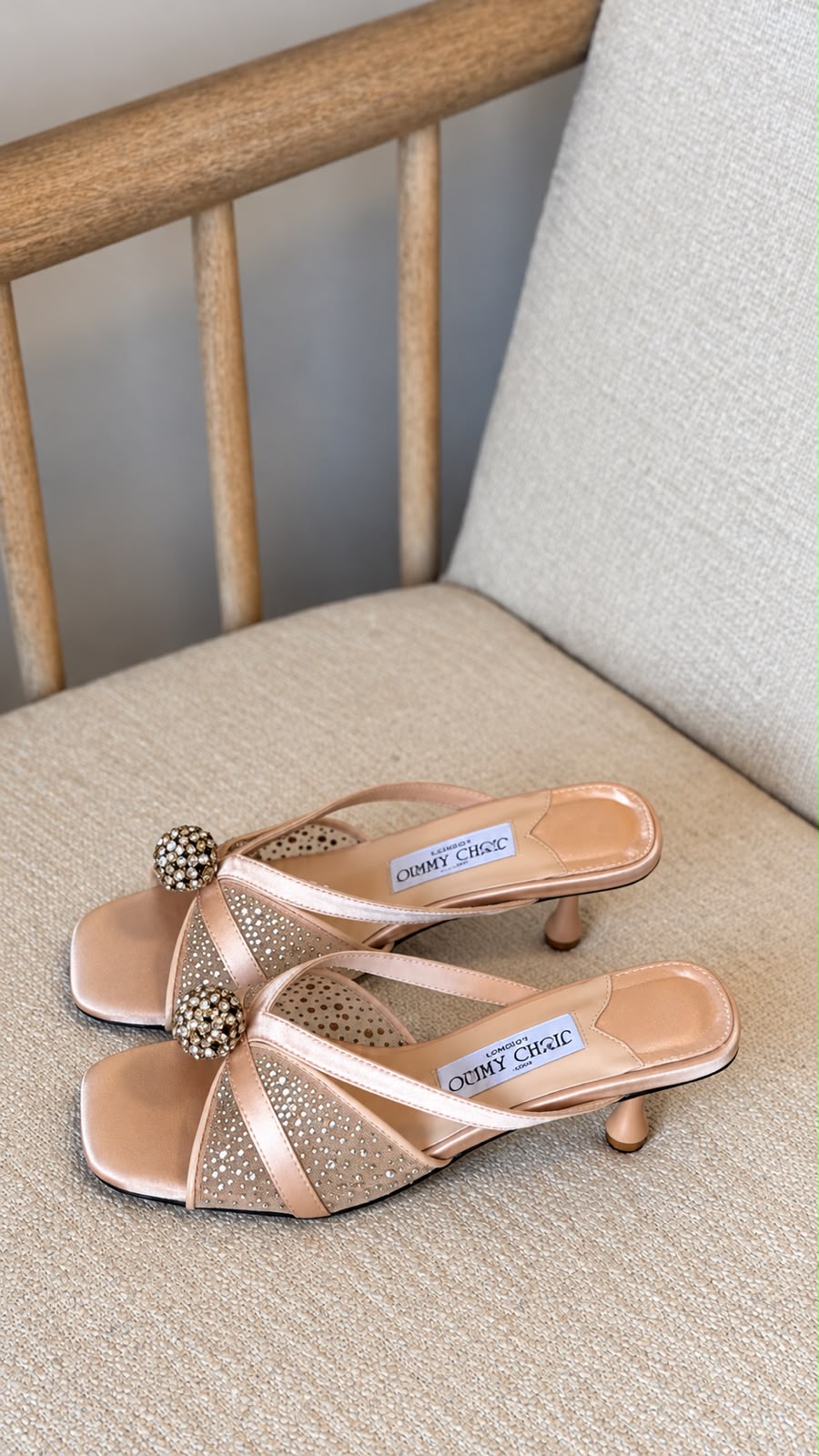 Jimmy Choo Heels - White, Burgundy, Beige