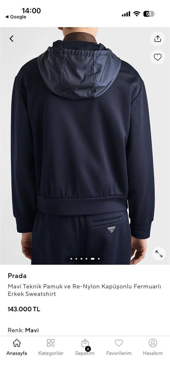 Prada Hoodie - 