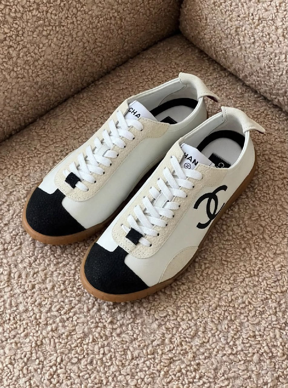 Chanel Sneakers - White & Black