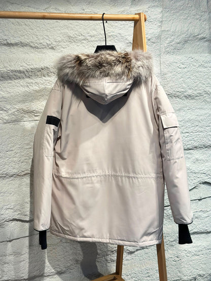 Canada Goose Hooded Jacket - Beige